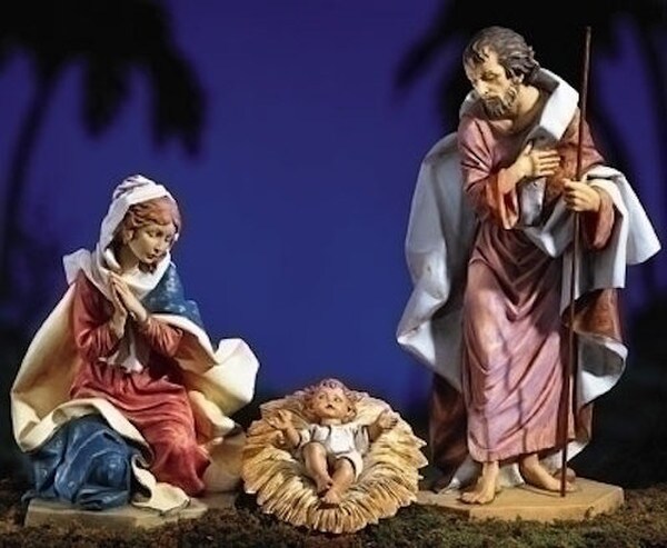 Holy Family Set For A 27" High Nativity